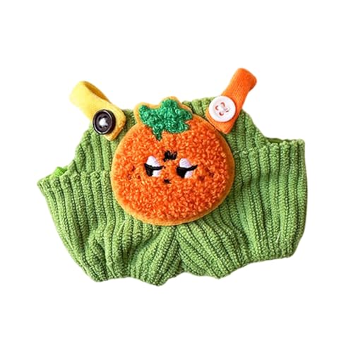 Amagogo Mini-Puppen Hosen Kleidung Set, Mädchen Puppen Kleidung, Puppen Accessoires Kleidung Zubehör Kleidung Zubehör, Puppe Outifits für Anhänger Puppe, Orange von Amagogo