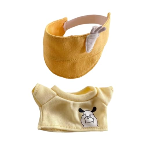 Amagogo Mini-Puppenkleidungsset, Mädchen-Puppen-Outfits, Puppenzubehör, Kleidung für 15 cm Puppenszene, Foto-Requisite, Machen Sie Ihre eigene Puppe, mit Hut von Amagogo