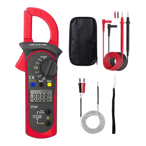 Amagogo Multimeter mit digitalem Klemme Messgerät, Amperemeterwiderstandstester, Messwerkzeuge, AMP Tester Mehrzweck für den Stromnutzen von Amagogo