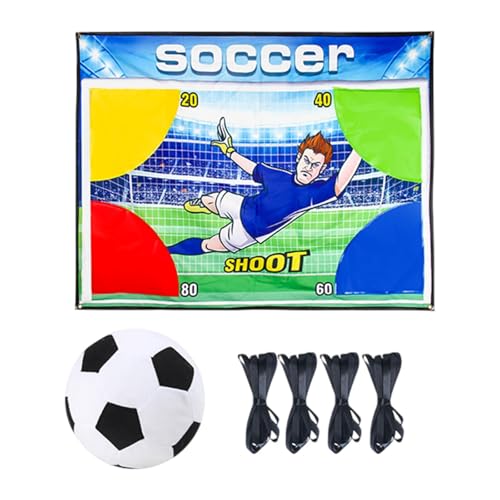 Amagogo Passieren Sie das Zielspiel, Zielspielzeug zu werfen, übergeordnete Kinder Interactive Target Toss -Spiele, klebriges Ziel für Garten, zurück in die, Fußball von Amagogo