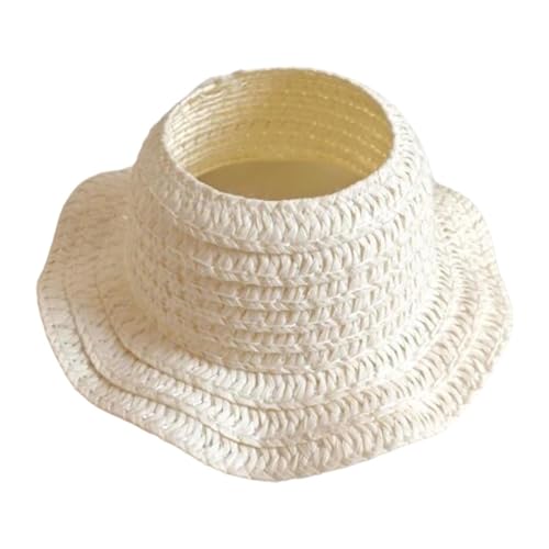 Amagogo Puppenhut für 15 cm Puppen, Anzieh-Foto-Requisiten, Kopfbedeckung, süß, zum Selbermachen, Puppen, weich für Puppen, Mädchen, Puppenhut, A von Amagogo