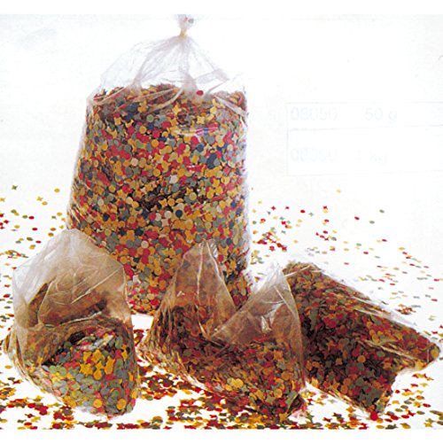 Amakando Party Confetti Deko Papierkonfetti 10kg Geburtstag Tischkonfetti Konfetti Beutel Karneval Dekoration bunt Fasching Zubehör Geburtstagskonfetti Partydeko von Amakando