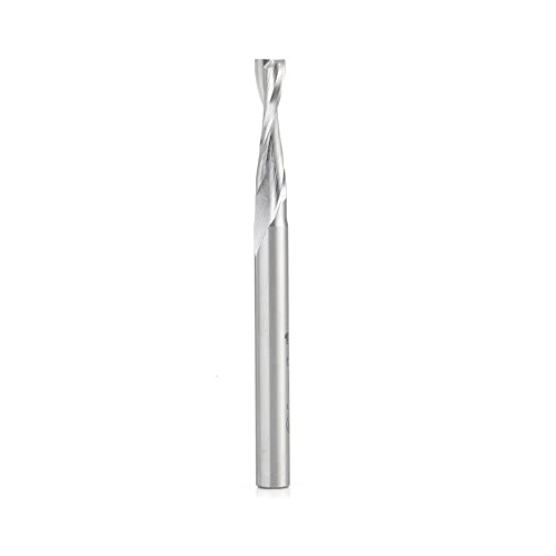 Amana Tool HSS1632 HSS Doppelnut-Spiralfräsen-Bits Metall Aluminium Schneiden 7/32 Durchmesser x 7/8 x 1/4 Zoll Schaft Up-Cut Fräser-Bit Hochgeschwindigkeitsstahl von Amana Tool