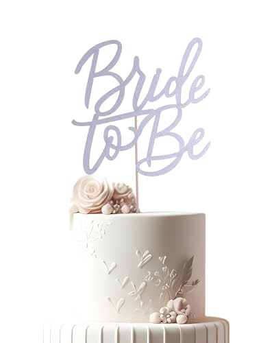 Tortenaufsatz "Bride to Be", goldfarben, Brautparty, Hochzeitstortendekoration, Junggesellinnenabschied, Foto-Requisiten von AmarYYa