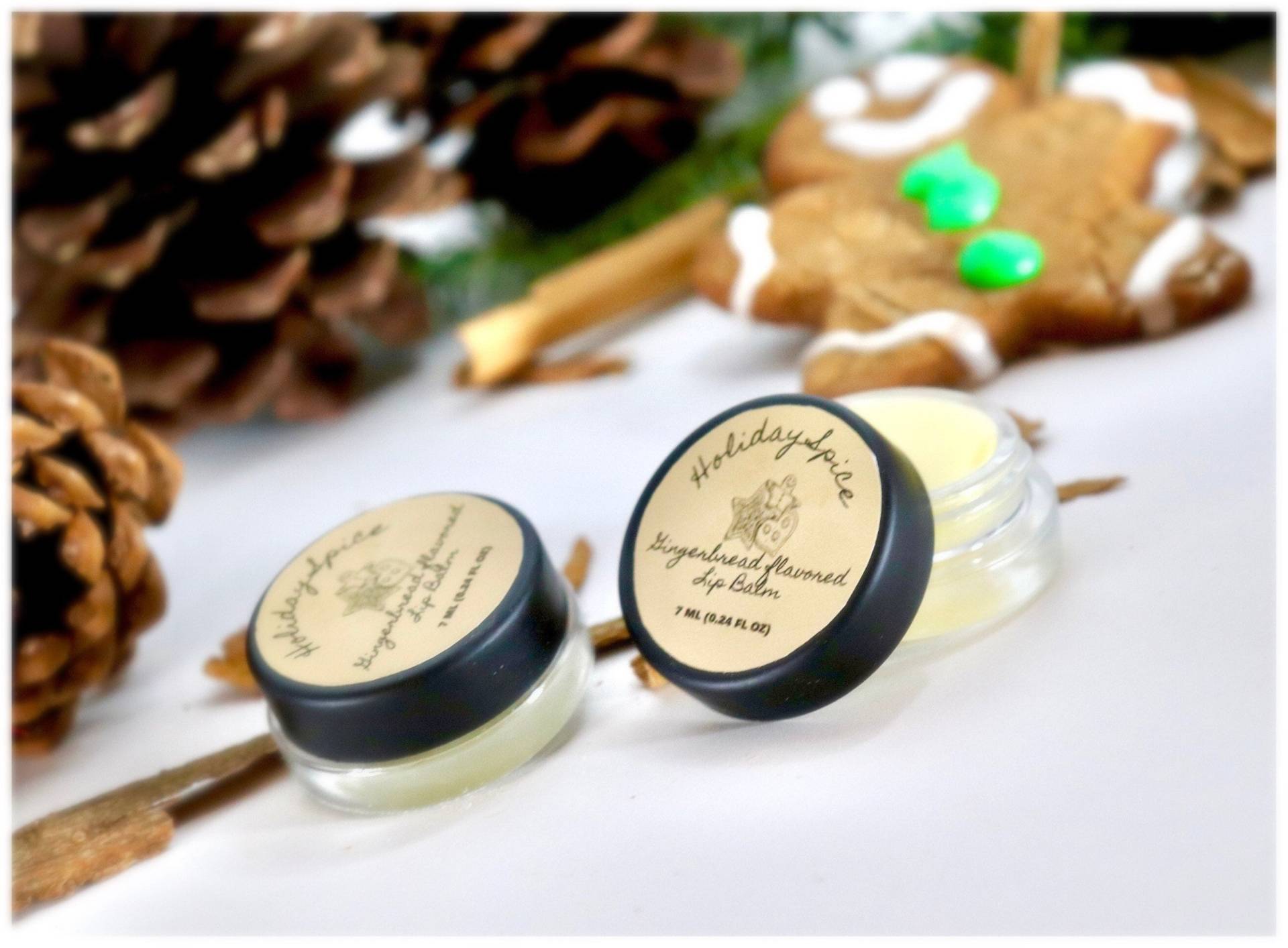 Holiday Spice - Lippenbalsam Mit Lebkuchengeschmack von AmarantasApothecary