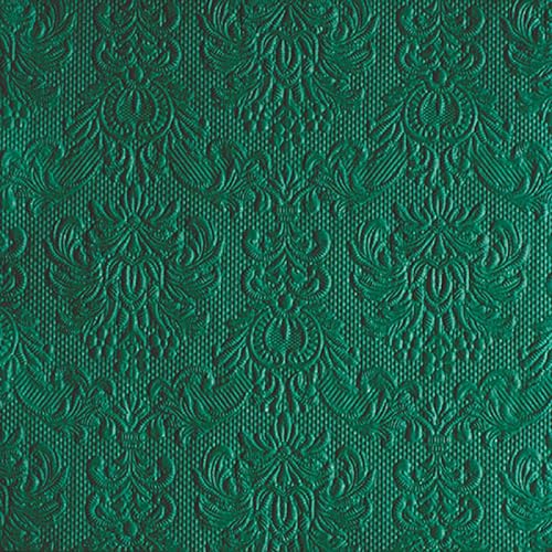 Servietten Papier 33x33cm 3-lagig 15 Stück mit Ornamenten geprägt - hochwertig & nachhaltig - Einweg Papierservietten für Hochzeit Dinner Gastronomie Party - Hochzeitsservietten Dunkelgrün Servietten Papier 33x33cm 3-lagig 15 Stück mit Ornamenten geprägt - hochwertig & nachhaltig - Einweg Papierservietten für Hochzeit Dinner Gastronomie Party - Hochzeitsservietten Dunkelgrün von Ambiente