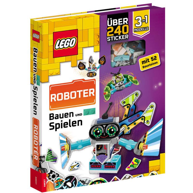 Lego® Bauen Und Spielen - Roboter, M. 1 Buch, M. 1 Beilage, M. 1 Beilage, Gebunden von Ameet