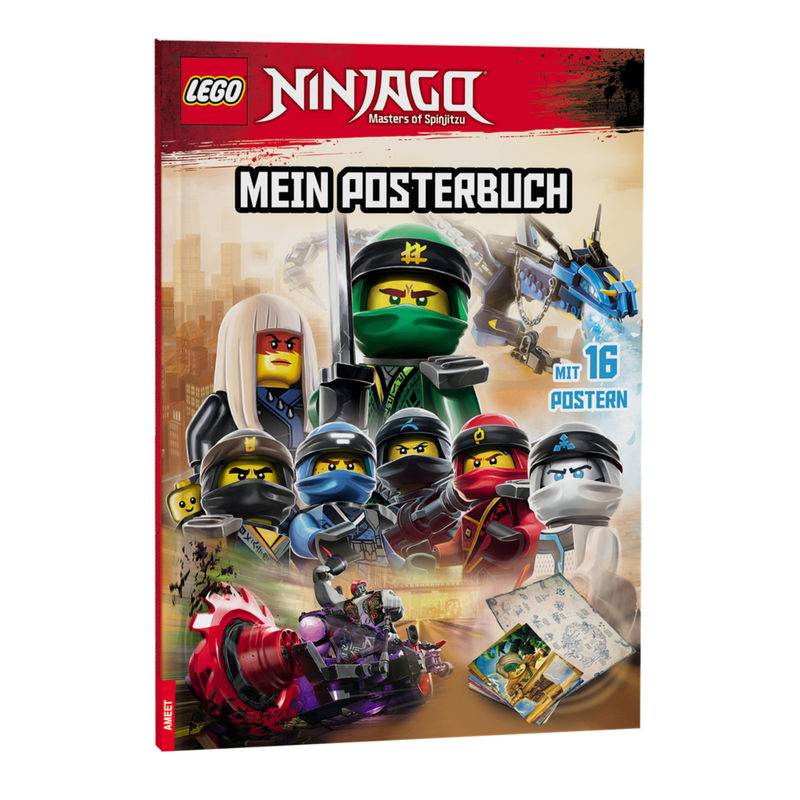Lego® Ninjago® - Mein Posterbuch, Gebunden von Ameet