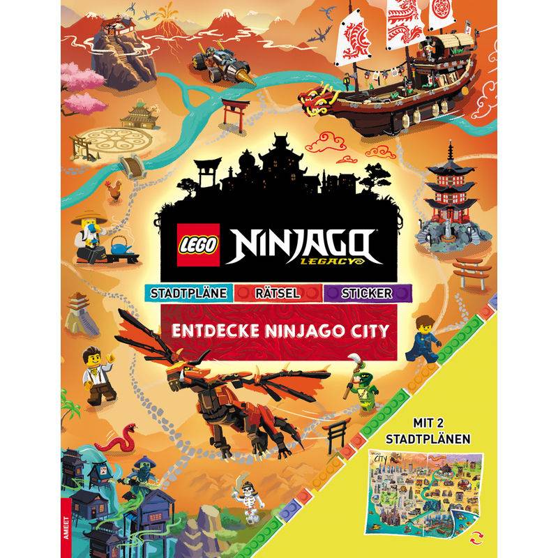 Lego® Ninjago® - Entdecke Ninjago City, Kartoniert (TB) von Ameet