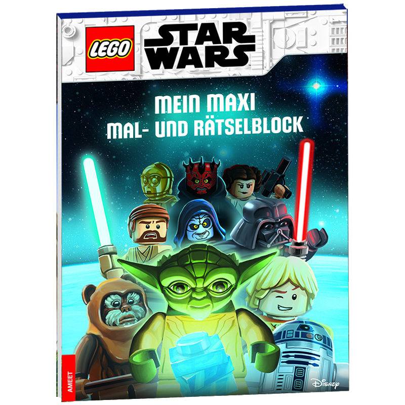 Lego® Star Wars(Tm) - Mein Maxi Mal- Und Rätselblock, Gebunden von Ameet