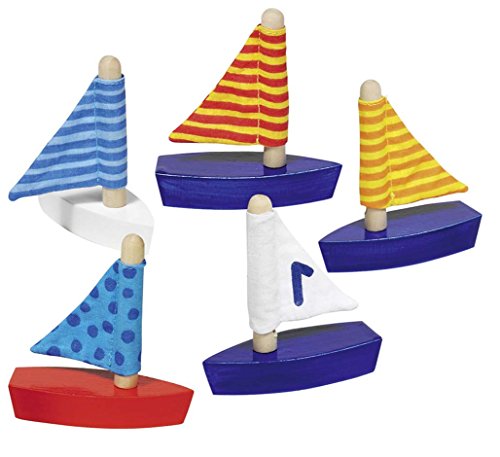 Ameisenkeks Set mit Segelboote 5er Set bunt von Ameisenkeks