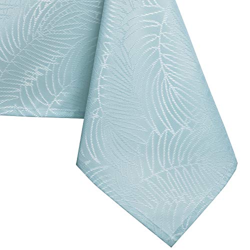 AmeliaHome Tischdecke oval 140x220 cm Tischtuch Tafeldecke Fleckschutz Lotuseffekt Abwaschbar Wasserabweisend Ornament Gaia hellblau AmeliaHome Tischdecke oval 140x220 cm Tischtuch Tafeldecke Fleckschutz Lotuseffekt Abwaschbar Wasserabweisend Ornament Gaia hellblau von AmeliaHome