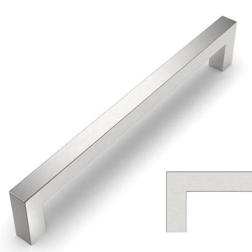 Amerdeco 5 Stück Möbelgriffe Gebürsteter Nickel Edelstahl-192mm Bohrlochabstand – Schrankgriffe, Küchengriffe, Schubladengriffe für Küchenschränke & Kleiderschränk Amerdeco 5 Stück Möbelgriffe Gebürsteter Nickel Edelstahl-192mm Bohrlochabstand – Schrankgriffe, Küchengriffe, Schubladengriffe für Küchenschränke & Kleiderschränk von Amerdeco