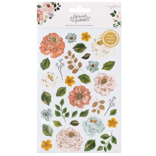 American Crafts Maggie Holmes Forever Fields Sticker Book-8 Sheets von American Crafts