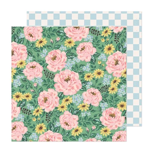 American Crafts Maggie Holmes Woodland Grove Double-Sided Cardstock 12"X12"-Bold Beauty von American Crafts