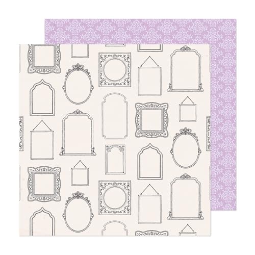 American Crafts Maggie Holmes Woodland Grove Double-Sided Cardstock 12"X12"-Conservatory von American Crafts