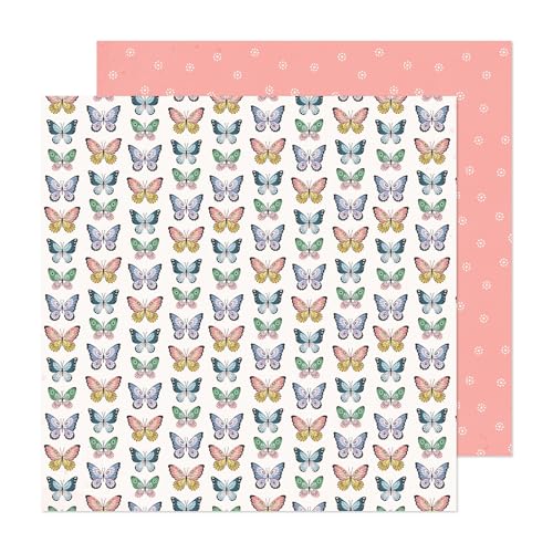 American Crafts Maggie Holmes Woodland Grove Double-Sided Cardstock 12"X12"-Darling von American Crafts