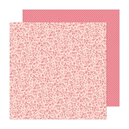 American Crafts Maggie Holmes Woodland Grove Double-Sided Cardstock 12"X12"-Fresh Blossoms von American Crafts