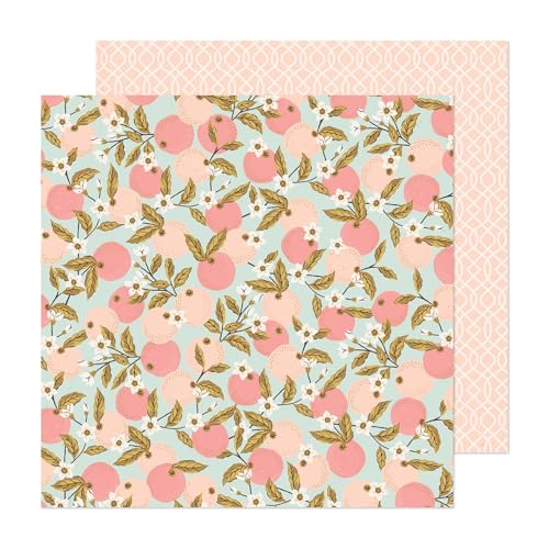 American Crafts Maggie Holmes Woodland Grove Double-Sided Cardstock 12"X12"-Gathered von American Crafts