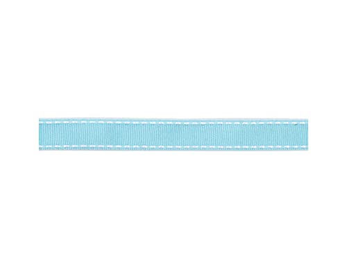 American Crafts Ripsband mit Stickerei, 1,27 cm, Lagune von American Crafts