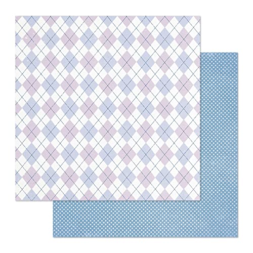 Brighton Double-Sided Cardstock 12"X12"-Mayfair von American Crafts