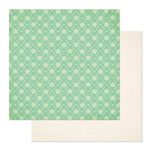 Brighton Double-Sided Cardstock 12"X12"-Posy von American Crafts