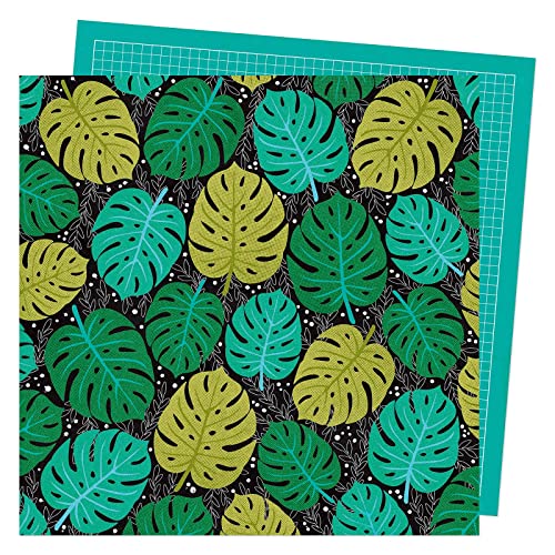 Vicki Boutin Where To Next Double-Sided Cardstock 12"X12"-Cool Breeze von American Crafts