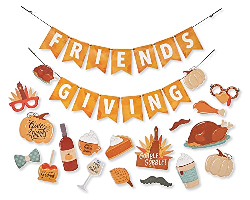 American Greetings Friendsgiving Partyzubehör, Foto-Requisiten und Banner (19-teilig) von American Greetings