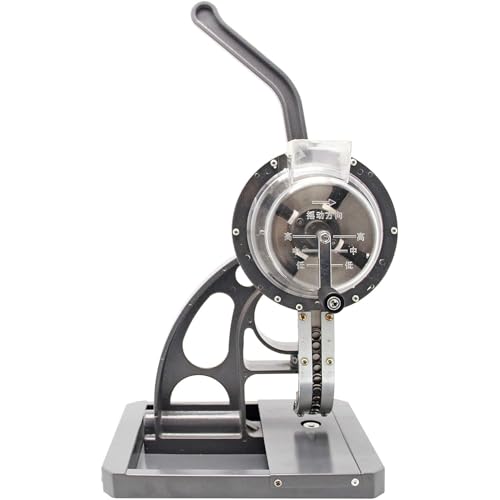 Amhuui Halbautomatische Handpress-Ösenmaschine, Hochleistungs-Handpress-Ösen-Ösenmaschine, Kommerzielles Locher-Ösen-Zuführwerkzeug, Mit Metallösen-Unterlegscheiben (1 Mm Halbautomatisch), Für Banner von Amhuui