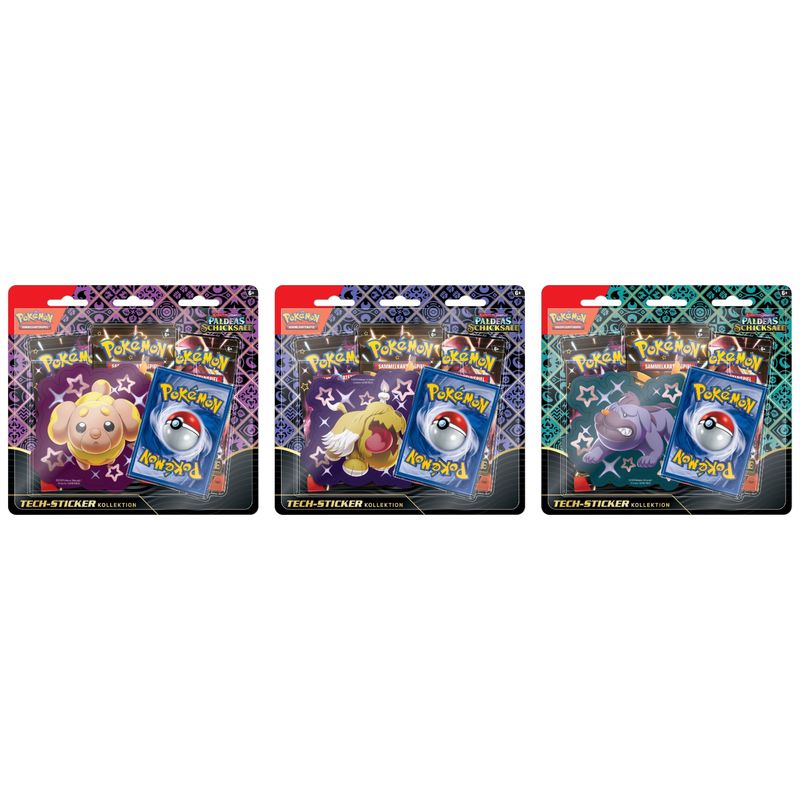 Pokèmon (Sammelkartenspiel), Pkm Kp04.5 Tech-Sticker-Kollektion Fix12 von Amigo Verlag Pokémon