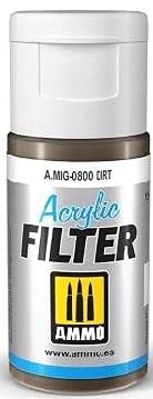 ACRYLIC FILTER DIRT JAR 15 ML (5/21) * von Mig Jimenez