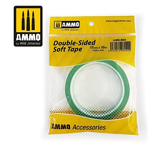 Mig - Double-sided Soft Tape (15mm X 10m) (9/20) * - MIG8044 von MIG