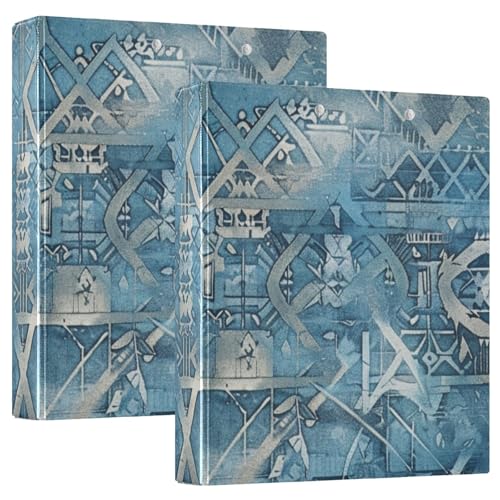 3 Ringbuch 3,8 cm hellblau Tetragrammaton mit Klemmbrett 1/2 Pack Schulbedarf 200 Blatt 2er Pack von Amooorous