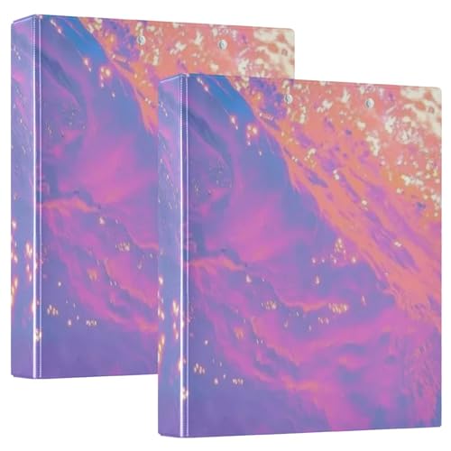 Fantasy Steam Style 3 Ringe Binder 1 und 1 1 Zoll mit Klemmbrett 1/2 Packungen Binder für College Studenten 200 Blatt 2 Stück von Amooorous