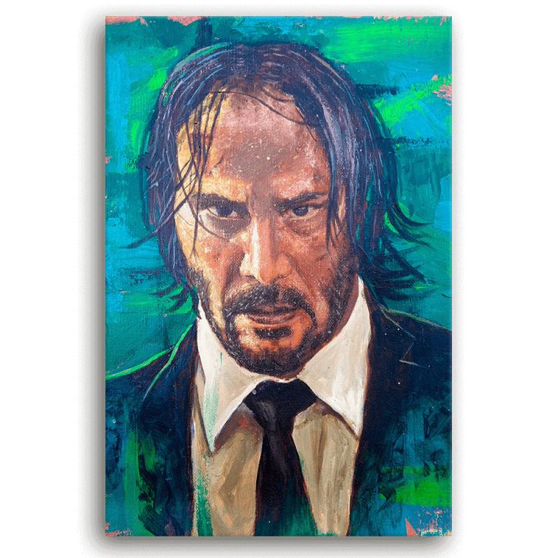 Leinwandbild - JOHN WICK - THE FEELING OF VENGEANCE - LIMITED EDITION von Amos