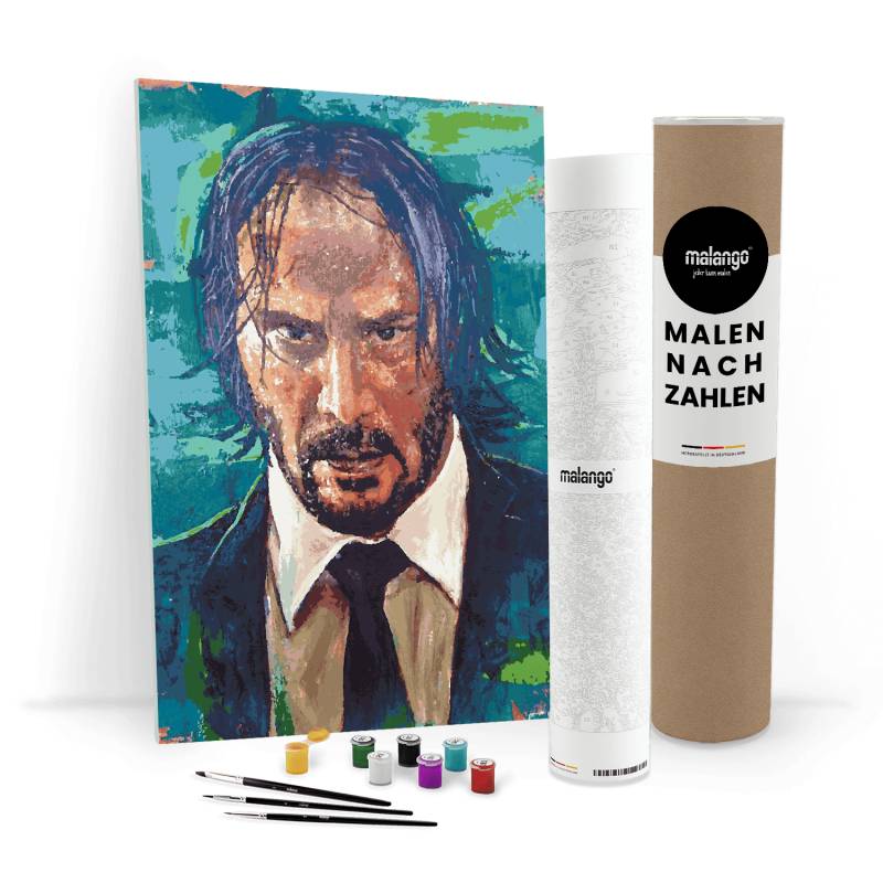 Malen nach Zahlen - JOHN WICK - THE FEELING OF VENGEANCE - LIMITED EDITION von Amos