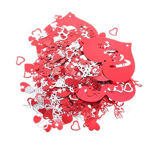 Amosfun 1 Packung Valentinstag Konfetti Zum Enthüllen Tisch Braut Zuhause Hochzeit Dekoration Geburtstag Exquisites Konfetti Banner Einzigartiges Konfetti Für Valentinstag von Amosfun