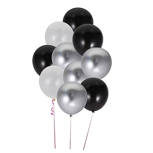 Amosfun 1 Satz 50 Stück Konfetti Pailletten Luftballons Duschballon Konfetti Ballon Party Dekorative Luftballons Ballon Geburtstagsballons Metallische Luftballons von Amosfun