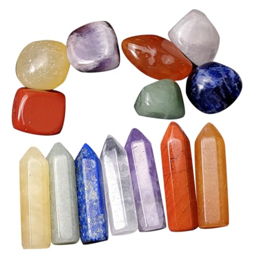 Amosfun 1 Satz Meditationskristall Felsen Ton Bausätze Edelstein Murmeln -malen Für Markierungen Perlen Amethyst Diamant Raumdekoration Schmuck Bausatz Geode Kunst Kristallstein von Amosfun