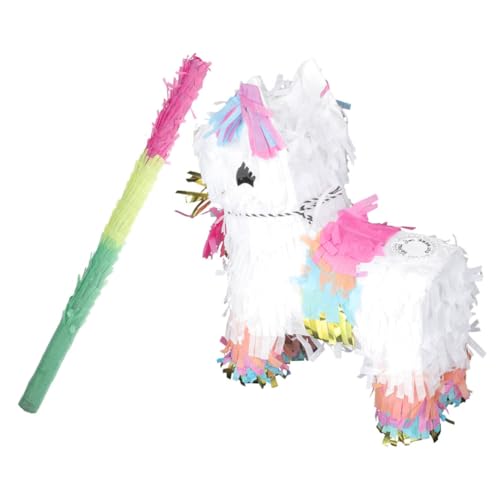 Amosfun 1 Satz Piñata sensorisches Pinata Plüsch Girlande Spinner spaß small festival ziernieten toys Geburtstag Pinyata's für Mädchen Geburtstagsschmuck Papier von Amosfun