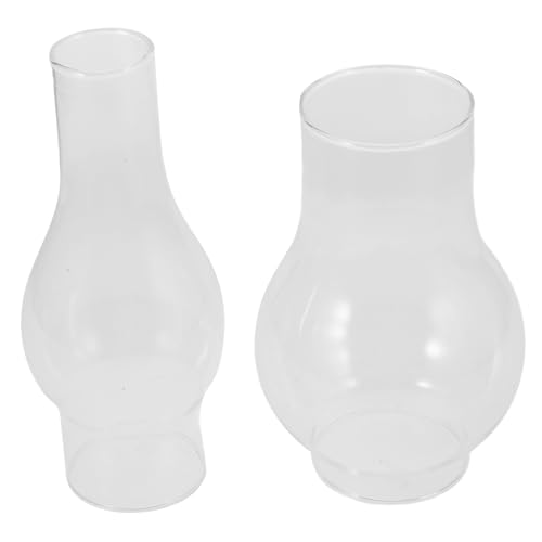 Amosfun 1 Satz Zubehör Für Öllampenschirme Ätherische Öle Für Diffusoren Für Zu Hause Diffusoröle Altes Öl Öldiffusor Öllampenteile Laternen Kammer Öllampe Tiki Fass Glas Transparent 2st von Amosfun