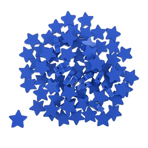 Amosfun 100 Stück Holzperlen in Sternform Patriotic DIY Schmuckzubehör für Unabhängigkeitstag Armband Halskette Kreative Bastelprojekte Anhänger Dekoration Amosfun 100 Stück Holzperlen in Sternform Patriotic DIY Schmuckzubehör für Unabhängigkeitstag Armband Halskette Kreative Bastelprojekte Anhänger Dekoration von Amosfun
