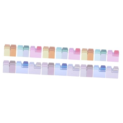 Amosfun 18 Stk Tag-teiler Anhänger Aus Kraftpapier Klebriges Buch Transparent Kleben Ästhetisch Haftnotizblock Notizen Farbverlauf Farbbücher Buchseite Aufkleber Aus Papier Frisch Büro Amosfun 18 Stk Tag-teiler Anhänger Aus Kraftpapier Klebriges Buch Transparent Kleben Ästhetisch Haftnotizblock Notizen Farbverlauf Farbbücher Buchseite Aufkleber Aus Papier Frisch Büro von Amosfun