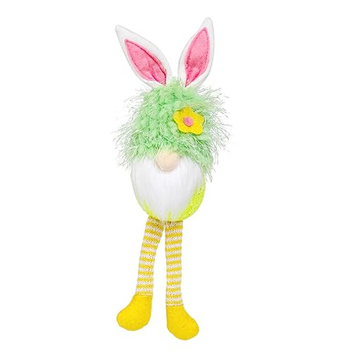 Amosfun 1stk Leuchtende Gesichtslose Puppe Hasen- Hasenanzeige Sammlung Hase Dekorativer Hase Osterhase Ohne Gesicht Osterhasenlampe Haushaltshase Tischhase Hasenornament Eva von Amosfun