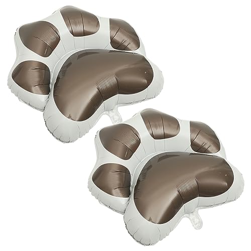 Amosfun Hundepfoten Folienballons Für Partys Aufblasbare Deko Für Hundegeburtstage Tierfreundliche Feierlichkeiten Paw Design Perfekte Party Supplies von Amosfun