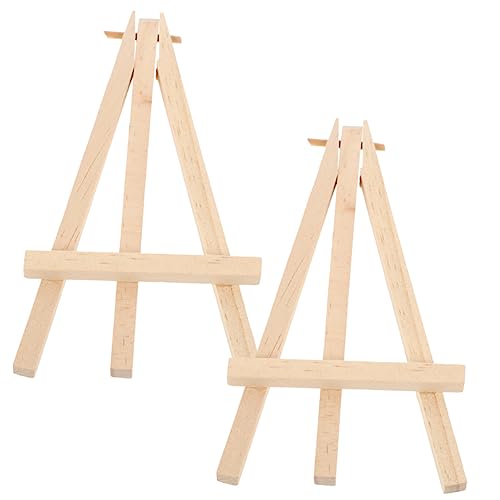 Amosfun 2 Stück Mini Holz Staffelei Faltbare Tischstaffelei für Kunstwerke Fotos und Karten Kompakte Holzdisplay Staffelei für Veranstaltungen und Ausstellungen Amosfun 2 Stück Mini Holz Staffelei Faltbare Tischstaffelei für Kunstwerke Fotos und Karten Kompakte Holzdisplay Staffelei für Veranstaltungen und Ausstellungen von Amosfun
