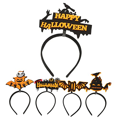 Amosfun 20 Stk Halloween-Stirnband Halloween-Haarband Halloween-Kopfschmuck Halloween-Dekor halloween haarschmuck halloween kopfschmuck dekoratives Stirnband Stirnbandverzierung gefühlt von Amosfun