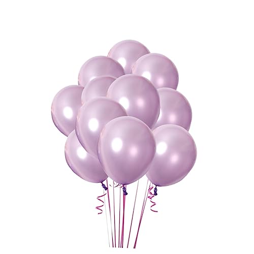 Amosfun 20St Hochzeitsballons Heliumballons Ballon Bogenballon Glitzerballons errötendes deckenverkleidung luftballons wasserballon balongas Latexballons Partyballons Lavender von Amosfun