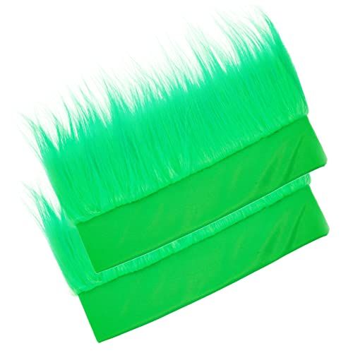 Amosfun 2st Irische Mütze Hüte St Patricks Day Hut Trolls Stirnband Irische Dekorationen St Patricks Day Anzug St Patricks Day Dekorationen St Patricks Day Stirnband Damen Green Polyester von Amosfun