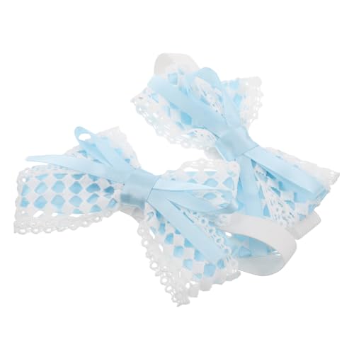 Amosfun 2st Raffhalter Für Bogenvorhänge Raffhalter Für Vorhangseile Vorhangkrawatte Mit Schleife Vorhangband Gardinenhalter Raffhalter Aus Vorhangseil Bowknot Vorhanghalter Polyester Blue von Amosfun